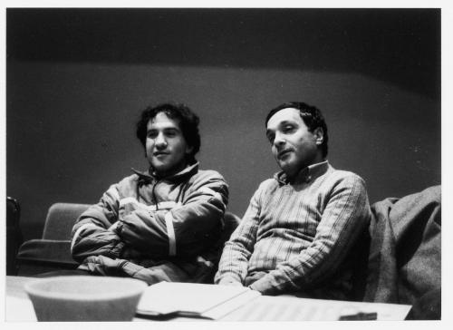 André Marcon, Lucien Attoun, 1982, DR