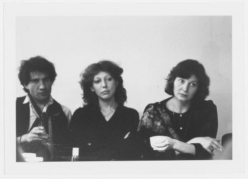 André Marcon, Anne Wiazemsky, Christiane Cohendy, 1982, DR